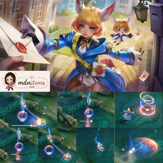 Skin First Purchaase Angela Wind-Up Courier Awal Season Baru